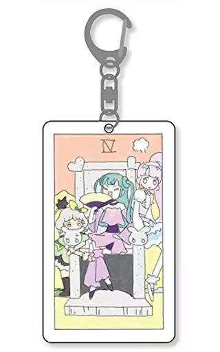 月川ちり アロマットカード 皇帝 パラネタ オモテウラァクリルキーホルダー 「アイドルタイムプリパラ」