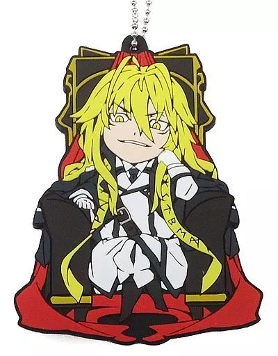 ラインハルト神座ver. ラバーストラップ 「Dies irae」交換景品 駿河屋 -<中古>ラインハルト・ハイドリヒ 神座ver. オリジナルラバー