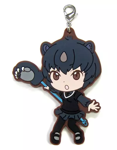 ニホンツキノワグマ へいげんラバーマスコット きゅんキャラいらすとれーしょんず 「一番くじ けものフレンズ～さんばん!～」 F賞