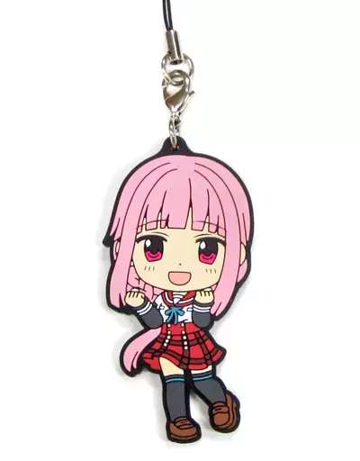 環いろは(制服ver) ラバーストラップ きゅんキャラいらすとれーしょんず 「一番くじ マギアレコード 魔法少女まどか☆マギカ外伝 第二弾」 G賞
