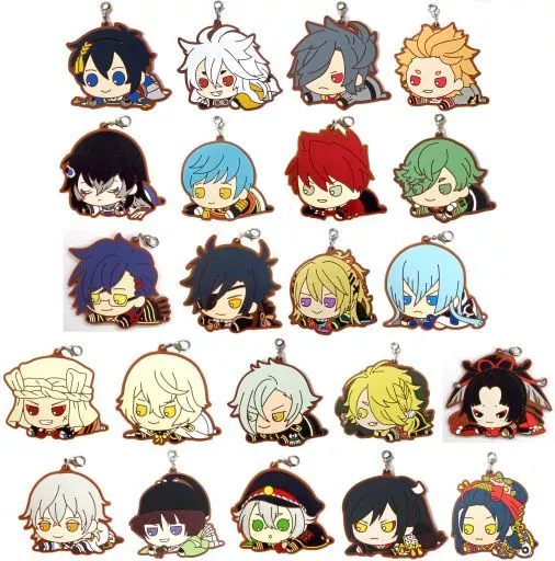全22種セット ラバーマスコット 「刀剣乱舞-ONLINE- 祝くじ」 ラバーマスコット賞3