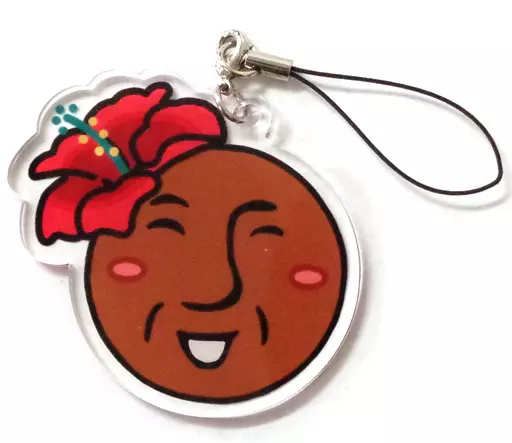 ハイビスカス 「__(アンダーバー)×nicocafe ランダムアクリルストラップ」