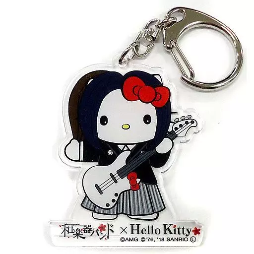 町屋 和楽器バンド×Hello Kittyアクリルキーホルダー(シンクロニシティver.) 「和楽器バンド 大新年会2018横浜アリーナ ～明日への航海～」