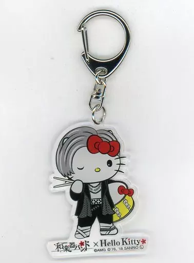 山葵 和楽器バンド×Hello Kittyアクリルキーホルダー(シンクロニシティver.) 「和楽器バンド 大新年会2018横浜アリーナ ～明日への航海～」
