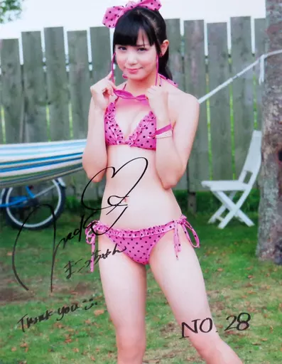 ぱすぽ☆奥仲麻琴　サイン入り写真パネル 駿河屋 -<中古>奥仲麻琴(ぱすぽ☆) 直筆サイン入り写真パネル B.L.T.