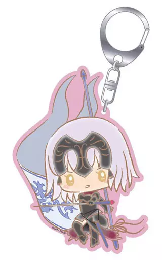 アヴェンジャー/ジャンヌ・ダルク〔オルタ〕 Design produced by Sanrio アクリルキーホルダー 「Fate/Grand Order×サンリオ」