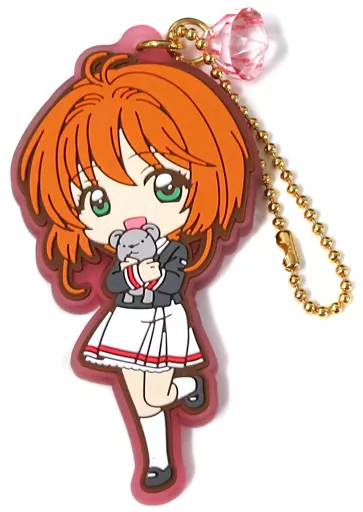 木之本桜(制服) キャラクターラバーチャーム 「一番くじ アニメ カードキャプターさくら～クリアカード編～」 F賞