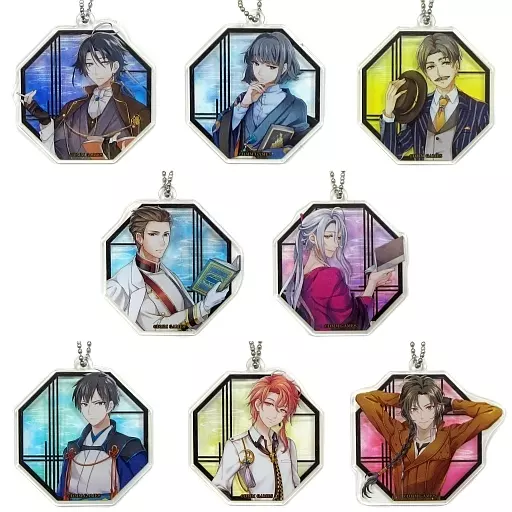 全8種セット 「文豪とアルケミスト アクリルキーホルダーコレクション 其の一」