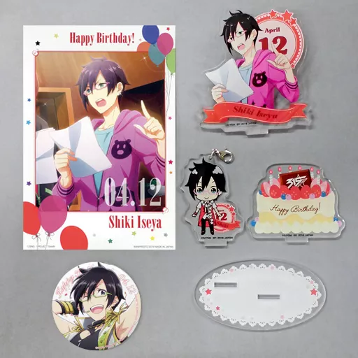 伊瀬谷四季 グッズセット Spring ver. 「一番カフェ アイドルマスター SideM Happy Birthday!」