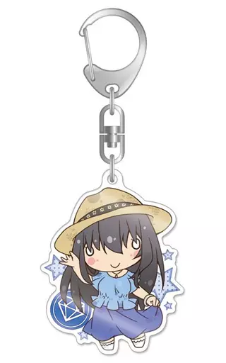 鷺沢文香(咲いてJewel ver.2) ちまドル アクリルキーホルダー 「アイドルマスター シンデレラガールズ」
