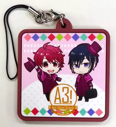 佐久間咲也＆碓氷真澄 ラバーチャーム 「A3!(エースリー)×animatecafe」