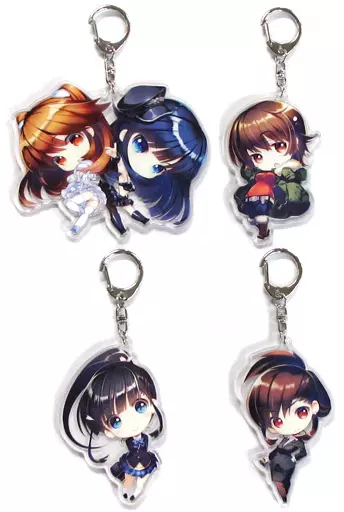 集合 アクリルキーホルダー4個セット 「WHITE ALBUM2 2017夏セット」 AQUAPLUS ONLINE SHOP限定