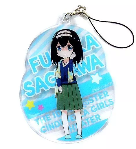 鷺沢文香 ソフトクリアストラップ 「アイドルマスター シンデレラガールズ劇場×アニON STATION しんげきカフェ2」