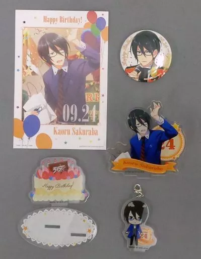 桜庭薫 グッズセット Summer ver. 「一番カフェ アイドルマスター SideM Happy Birthday!」