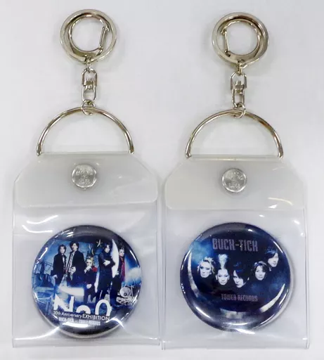 駿河屋 - 【買取】BUCK-TICK 缶バッジキーホルダー2個セット(缶バッジ4