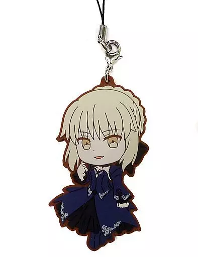 セイバーオルタ ラバーストラップ きゅんキャラ いらすとれーしょんず 「一番くじ 劇場版「Fate/stay night [Heaven’s Feel]」PART2」 K賞