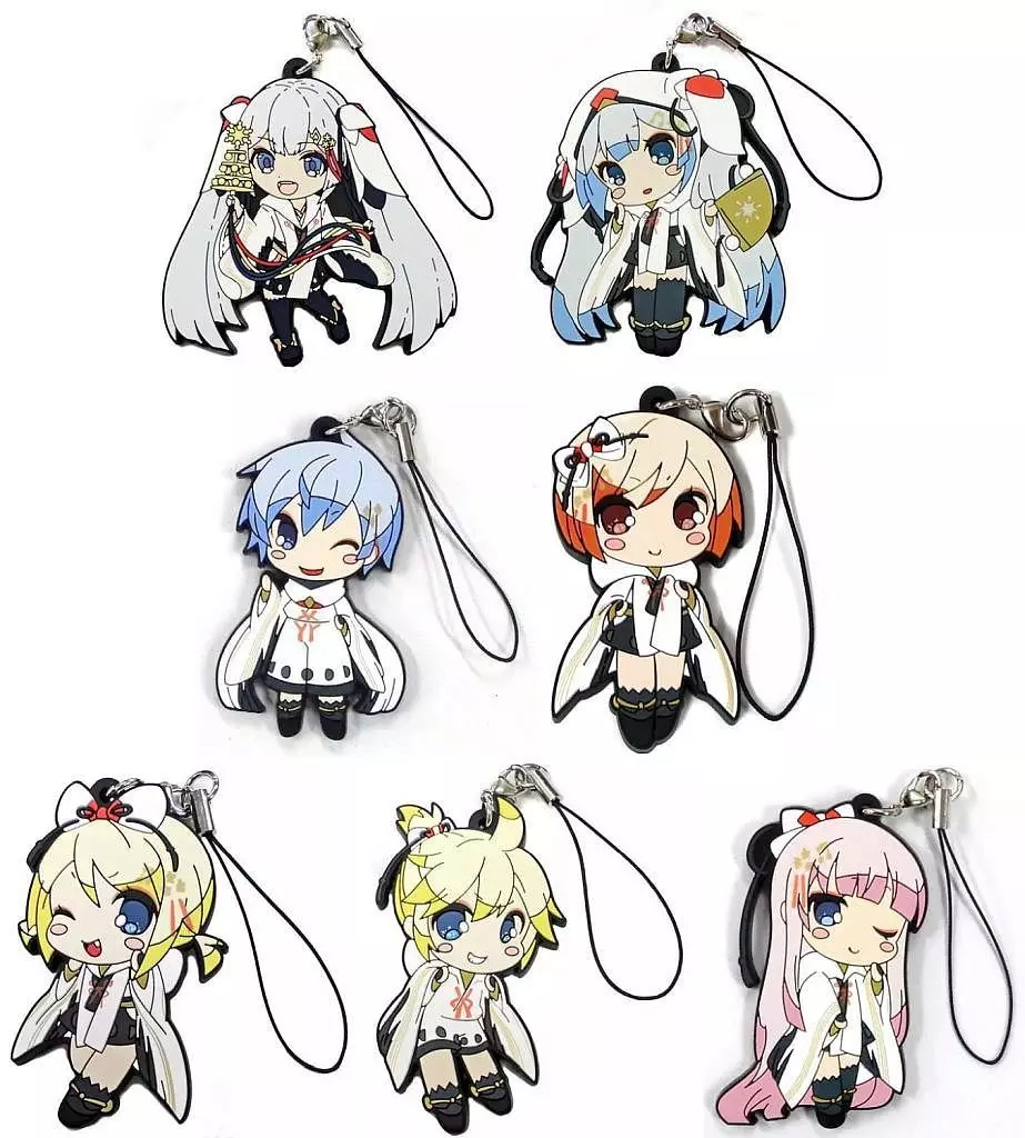 全7種セット 「SNOW MIKU 2018 ラバーストラップコレクション」