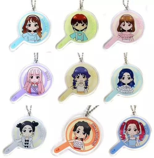 全9種セット 「TWICE Candy Pop CAFE アクリルキーホルダー」