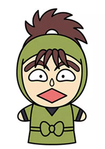 次屋三之助 フィンガーマスコット・パペラ 「忍たま乱太郎」