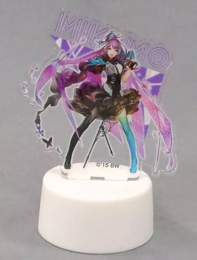 美雲・ギンヌメール(右手広げ/左手マイク) ボトルキャップステージ 「SANKYO presents マクロスΔ 戦術音楽ユニット ワルキューレ 2nd LIVE in 横浜アリーナ ワルキューレがとまらない」 会場限定ガチャガチャ_image