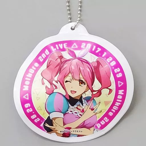 マキナ・中島(ウインク) バルーン 「SANKYO presents マクロスΔ 戦術音楽ユニット ワルキューレ 2nd LIVE in 横浜アリーナ ワルキューレがとまらない」 会場限定ガチャガチャ