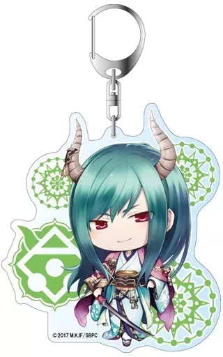 毛利元就 デカキーホルダー 「戦刻ナイトブラッド」