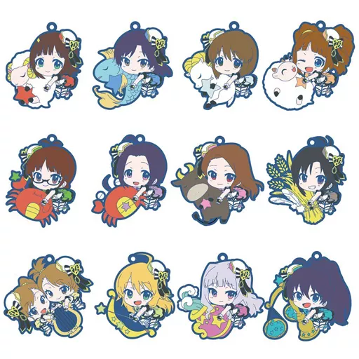 ストラップ(キャラクター)　全12種セット 「アイドルマスター ステラステージ ぴたコレラバーストラップ」
