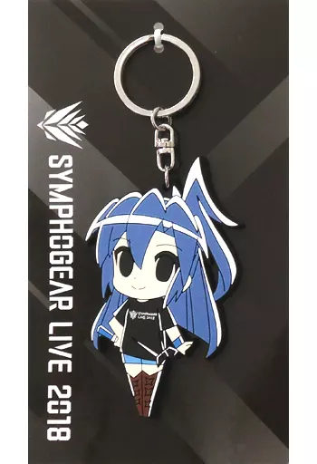 風鳴翼 ラバーキーホルダー 「戦姫絶唱シンフォギアAXZ シンフォギアライブ2018」