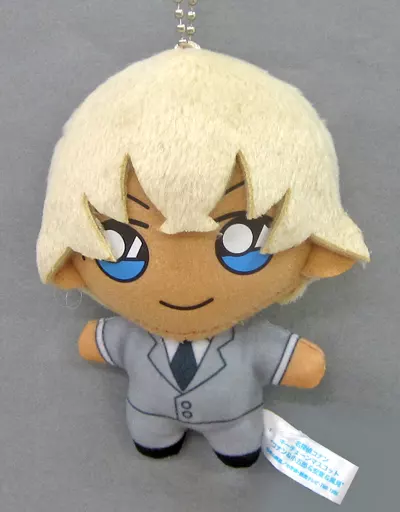 安室透 キーチェーンマスコット”コナン＆小五郎＆安室＆風見” 「名探偵コナン」