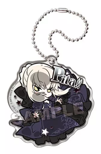 セイバーオルタ 「ぴた!でふぉめ 劇場版 Fate/stay night アクリルキーホルダー」