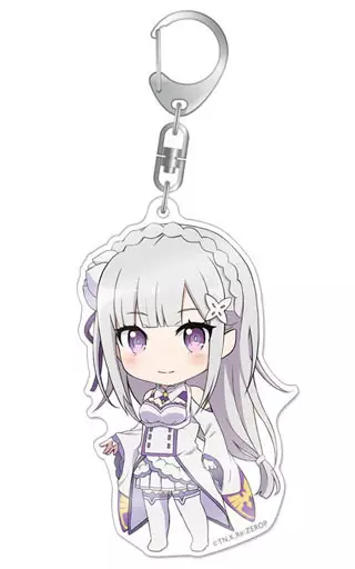 エミリア ねんどろいどぷらす デカアクリルキーホルダー 「Re：ゼロから始める異世界生活」