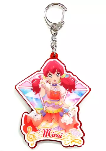 明日香ミライ アクリルキーホルダー 「アイカツフレンズ!」 アイカツ!オフィシャルショップ限定