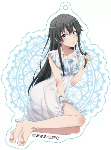 雪ノ下雪乃(部屋着) 描き下ろし アクリルキーホルダー 「やはり俺の青春ラブコメはまちがっている。続」