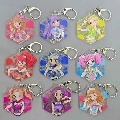 全9種セット 「アイカツ! アクリルキーホルダーコレクションB」