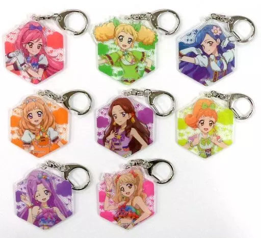 全8種セット 「アイカツ! アクリルキーホルダーコレクションC」
