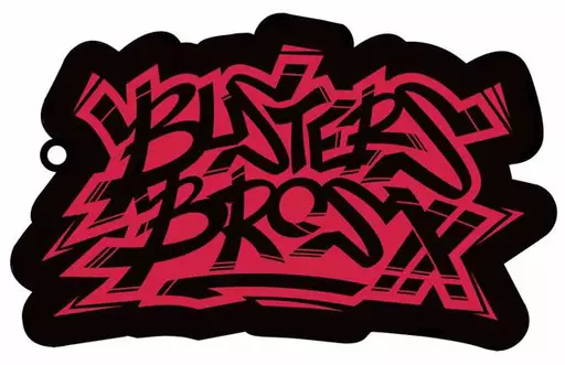 Buster Bros!!!(イケブクロ) ロゴラバーストラップ 「ヒプノシスマイク -Division Rap Battle-」