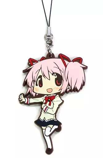 鹿目まどか ラバーストラップ 「魔法少女まどか☆マギカ」 蒼樹うめ展グッズ