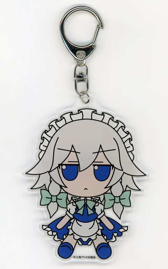 5.ふもふもさくや。(十六夜咲夜) デカアクリルキーホルダー 「東方Project」_image