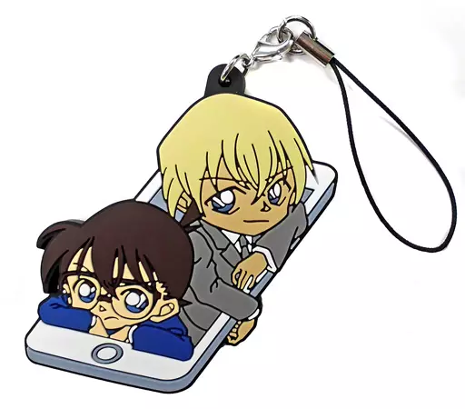 江戸川コナン＆安室透 「劇場版 名探偵コナン ゼロの執行人 ラバーストラップコレクション」 劇場グッズ