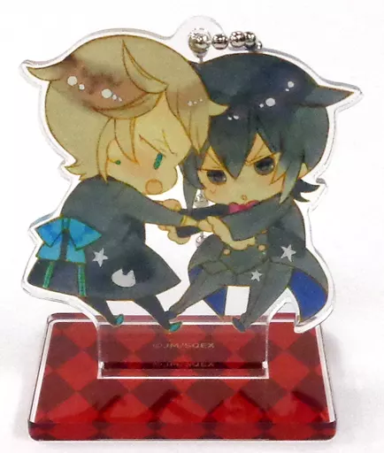 エリオット＆リーオ 「PandoraHearts-パンドラハーツ-×ヴァニタスの手記 コラボレーションカフェ トレーディングアクリルスタンドキーホルダー」