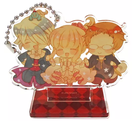 ブレイク＆シャロン＆レイム 「PandoraHearts-パンドラハーツ-×ヴァニタスの手記 コラボレーションカフェ トレーディングアクリルスタンドキーホルダー」