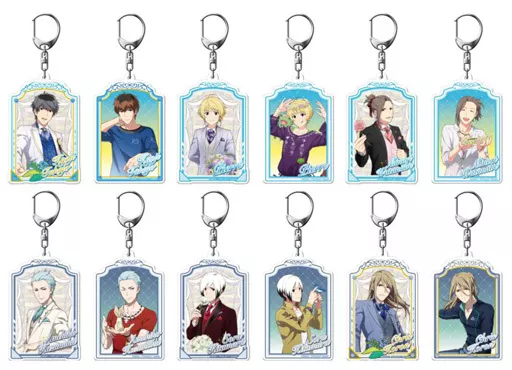全12種セット 「アイドルマスター SideM トレーディングアクリルキーホルダー Happy Resort Wedding Ver.」