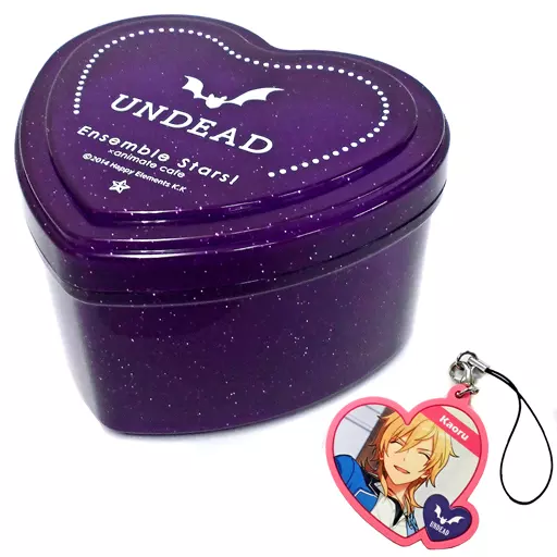 新品★あんスタ【UNDEAD】クリアスイーツBOX 駿河屋 -<中古>UNDEAD(羽風薫) クリアスイーツBOX(ハート型