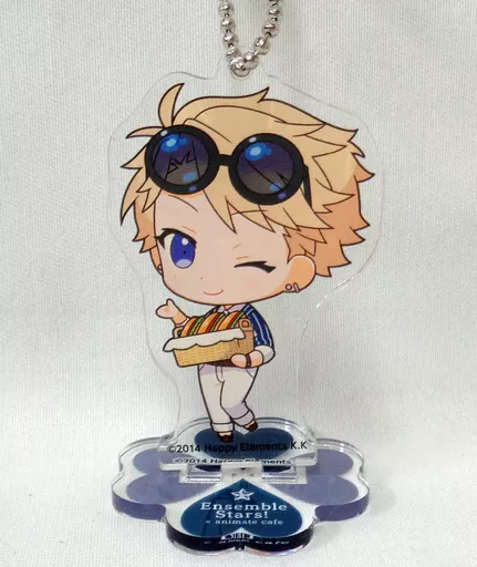 鳴上嵐 「あんさんぶるスターズ!×animatecafe トレーディングアクリルスタンドキーホルダー 夢ノ咲ピクニックver. Bグループ」