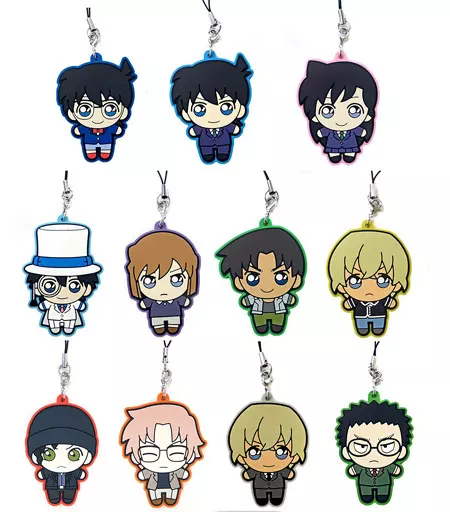 全11種セット ぬいラバーストラップ 「セガラッキーくじ 名探偵コナン -ZERO COLLECTION-」 4等賞