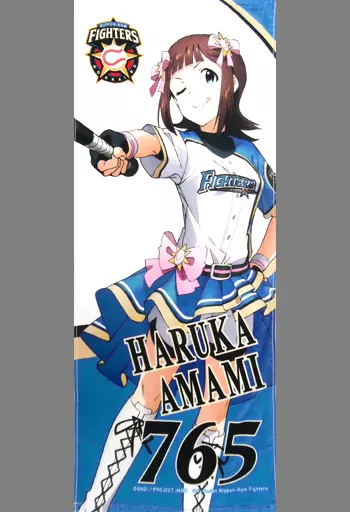 天海春香(アイドルマスター/北海道日本ハムファイターズ) P＠Lコラボ フェイスタオル 「アイドルマスターシリーズ×パ・リーグコラボ」