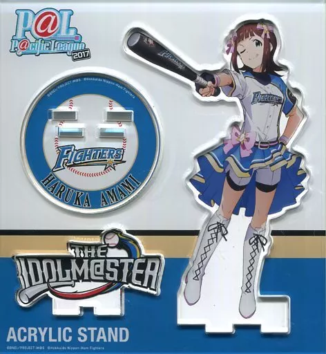 天海春香(アイドルマスター シンデレラガールズ/北海道日本ハムファイターズ) P＠Lコラボ アクリルスタンド 「アイドルマスターシリーズ×パ・リーグコラボ」