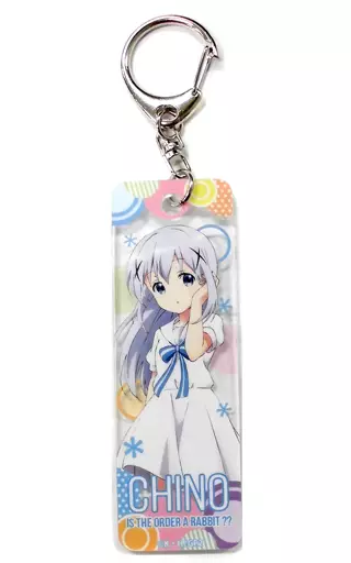 チノ 「ご注文はうさぎですか?? ご注文はアトレですか?? in 秋葉原 ブラインドスティックアクリルキーホルダー＜Early Summer＞」