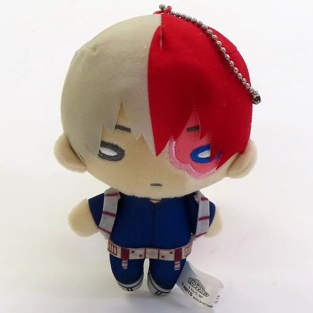 轟焦凍(新コスチューム) にとたん ボールチェーン付ぬいぐるみ 「僕のヒーローアカデミア」