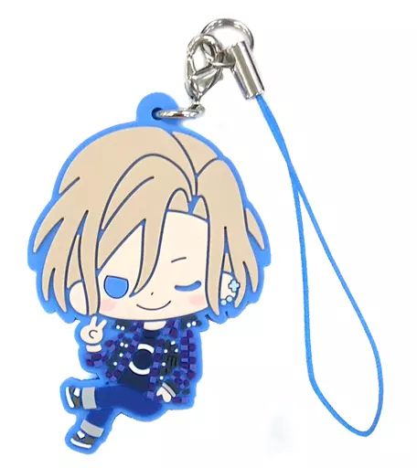 摂津万里(ピース! ver.) 「esシリーズnino ラバーストラップコレクション A3!(エースリー) 第2幕」 コトブキヤショップBOX購入特典